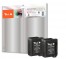 318709 - Peach Doppelpack Druckköpfe schwarz kompatibel zu Canon BX-3BK*2, 0884A002